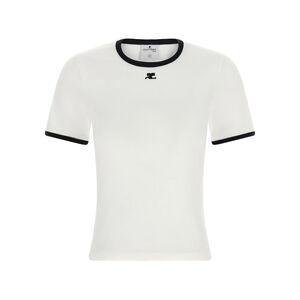 Courreges Women's Signature Contrast T-Shirt